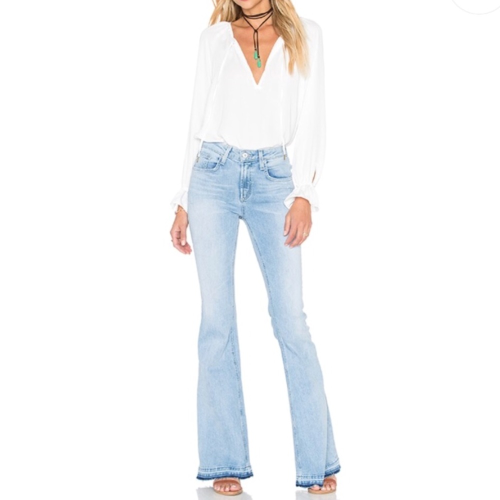 Tularosa Penelope Flare Jeans in Mumba